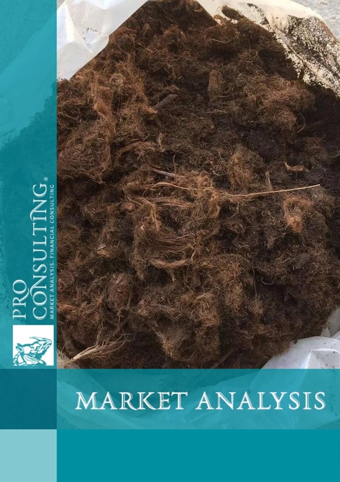 Analysis of the peat market in Ukraine and in Europe. 2021 year